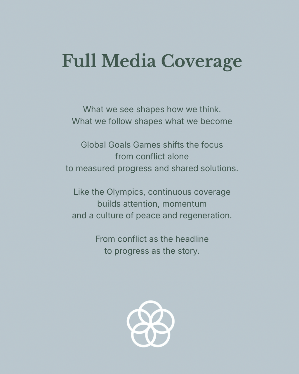 Olympics in Peace - Global Goals Games